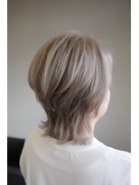 クロエ バイ ラヴィズム 新潟ビルボードプレイス2店(CLOE by LUVISM)&nbsp;ショートウルフ×ホワイトブロンド