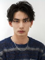 オーシャントーキョー(OCEAN TOKYO)&nbsp;スパイラルセンターパートコンマバングアップバング黒髪韓国