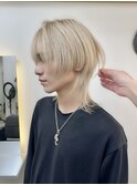 メンズウルフカットレイヤーカットウルフメンズショート