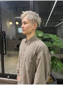 【 men's 】メンズショート×ハイトーンカラー