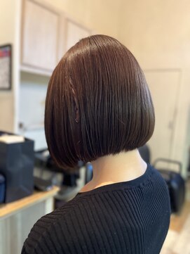 マイティ バイ エイチ(mighty by H) ブラウンカラー×ボブ