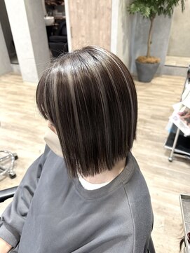 ノアル 大宮店(NOAHL) 白髪ぼかし/ハイライトカラー/カラー/透明感/ハイライト/上尾