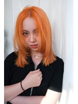 ネス(ness)&nbsp;ブリーチカラー/ハイライト/レイヤーカット/ダブルカラー