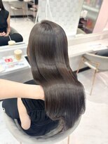 ジーナ 名駅(XENA.) 【haru】髪質改善/トリートメント/縮毛/オリーブグレージュ