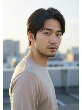 レーヴ(Reve) 目黒/品川　スペインカールブルーブラックフェザーパーマ