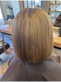 ボブ(ブリーチ矯正)