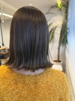 バランス 新宿(balance)&nbsp;外ハネボブ×グレージュ　[新宿/髪質改善]