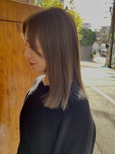 2195ヘアー 世田谷代田(2195hair)&nbsp;くすみベージュ/髪質改善トリートメント/地毛風カラー/縮毛矯正