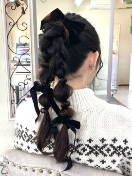 アップル(APPLE) ポニーテールツイン