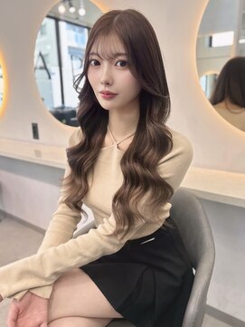 ラピス 福岡天神店(Lapis) クリーミーベージュ×エクステ80枚