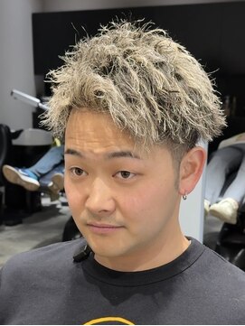 ドゥーエン 上本町店(DoEN) メンズカット×ツイストスパイラル×メッシュ