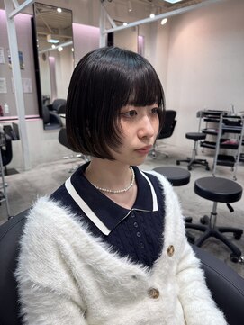 リノ(lino) ボブ×顔まわりレイヤー