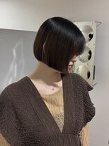 エイチ(811)&nbsp;フェイスフレーミングネオウルフくびれボブウルフパーマミニボブ