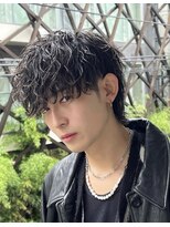 アストラ(ASTRA)&nbsp;MEN’S HAIR/波巻きツイストスパイラル/リバースセンターパート