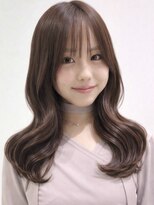 オーロ 塚口店(ORO) 韓国くびれレイヤー×ミルクブラウンベージュ