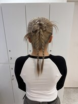ロンドブルーム 天神大名店(Lond Bloom)&nbsp;ブリーチなしカラー/ヘアアレンジ/ヘアセット/福岡/10代20代30代