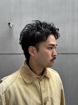 レンゲン(LENGEN) ショートレイヤーパーマ