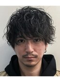 大人ツイストスパイラルパーマ、ビジネス波巻きパーマ