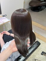 ノイ(noi) #noi_style ツヤ感たっぷりなブラウンカラー