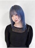 ice blue × layercut