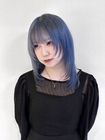 シファー(~Cifer) ice blue × layercut