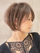 グランド(GRAND)&nbsp;丸み美人ショートボブ30代40代50代前髪あり前髪無し面長丸顔