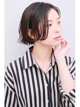 ドロップ(drop) 大人のニュアンスショートボブ
