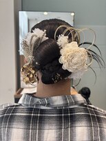 ユニックス アリオ亀有店(UNIX)&nbsp;【大人っぽ可愛い】リボンカチモリヘア 10代20代ヘアアレンジ