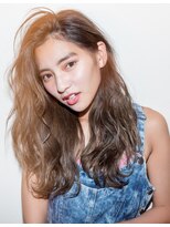 アズーア ヘアーアンドスパ(azure hair&spa)&nbsp;かきあげロング/3Dカラー　デジタルパーマ