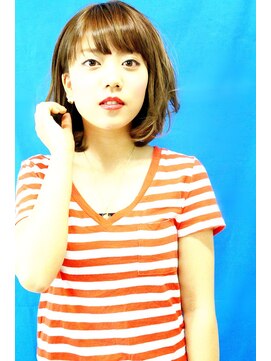 ブルー(Blu) 【Blu hairclinic&design】summer bob★
