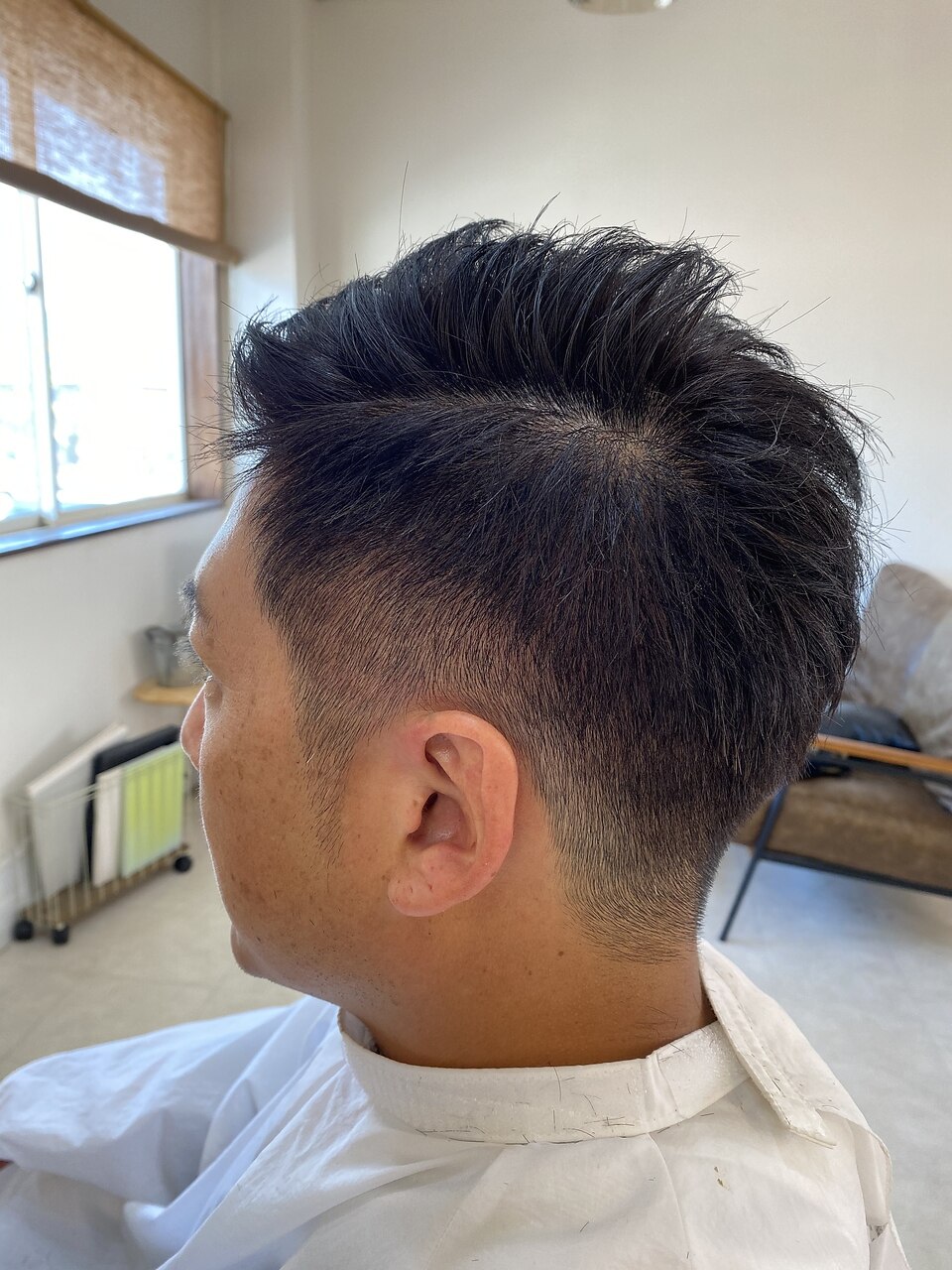 2段回ツーブロック：L081001373｜ヘアーリゼル(Hair Rizel)のヘア