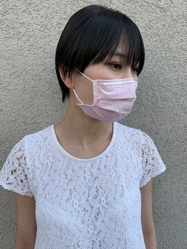 トップヘアーヒルズ 安城(TOP HAIR HILLS) 黒髪ショート/ヘルシースタイル/アッシュブラック