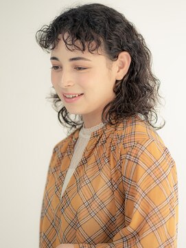 エンタク 新宿三丁目店(enntaku) 外国人風ウェーブミディ