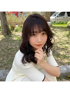 インク サカエ(inq sakae) デザインカット+艶カラー+上質トリートメント