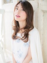 モッズ ヘア 福岡姪浜店(mod's hair) *mod's姪浜*…暖色系カラー小顔リラックスウェーブこなれヘアf