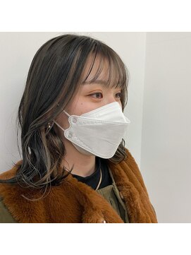 キー(kii) フェイスフレーミングカラー グレージュ 福岡 天神 薬院