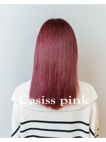 フィッツコア(FITS CORE)&nbsp;髪質改善で作るカシスピンクとビタミンカラー