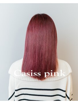 フィッツコア(FITS CORE) 髪質改善で作るカシスピンクとビタミンカラー