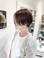 ダット(Dat)&nbsp;ハンサムショート×ヌーディーベージュ/20代30代40代