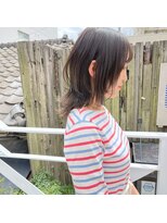 ミント(mint)&nbsp;ウルフレイヤー/ウルフショート/ウルフ/オリーブグレージュ