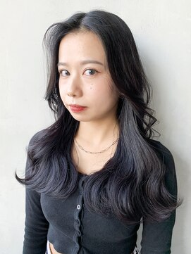 アイティーバイアルバム 藤沢店(IT by ALBUM) くびれミディアム_アースカラーくびれヘアツートンカラー_48867