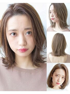 アフロート ルヴア(AFLOAT RUVUA) 【髪質改善】かきあげ前髪×大人くびれヘア　京佳