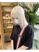 ソワンドゥブレス 瓜破店(soin de brace)&nbsp;【辻快樹】ケアブリーチ/ホワイトカラー