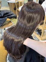 ロンド シャルム 吉祥寺(Lond charme)&nbsp;大人ガーリー ピンクチョコレートカラー 髪質改善