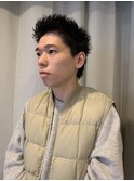 メンズスパイキーショート