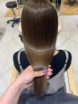 ジーナ 船橋(Zina)&nbsp;大人かわいい20代30代40代小顔ショコラベージュ１Zina船橋