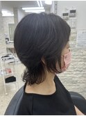 後ろはね似合わせカット