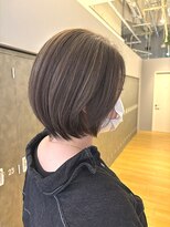 ジアン バイ ミルボン 西宮ガーデンズプラス(GIEN by milbon)&nbsp;ショートレイヤー/透明感カラー/山城 茂稔