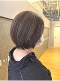 ショートレイヤー/透明感カラー/山城 茂稔