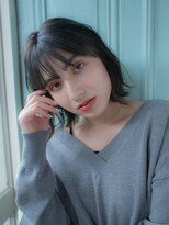 サロン ド ウィズ 西船橋店(Salon de With)&nbsp;外はねミディアム/シルバーアッシュ◎30代40代50代